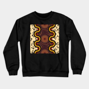 Abstact Crewneck Sweatshirt